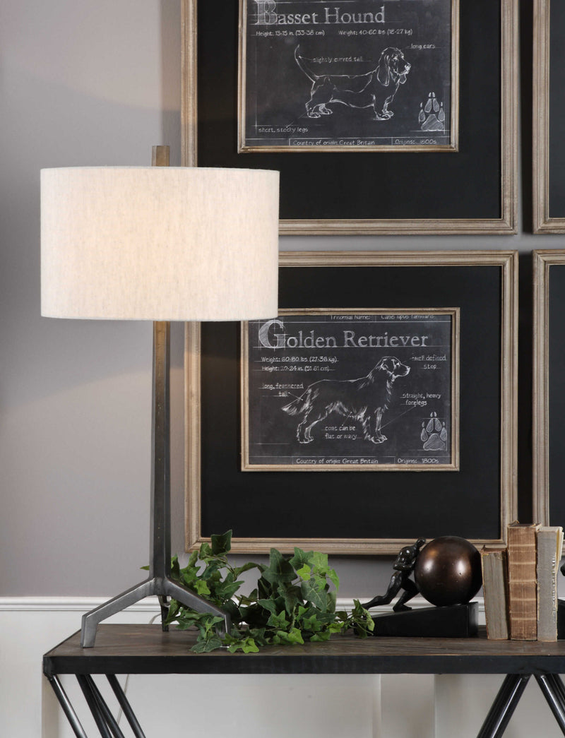 Uttermost Ivor Cast Iron Lamp
