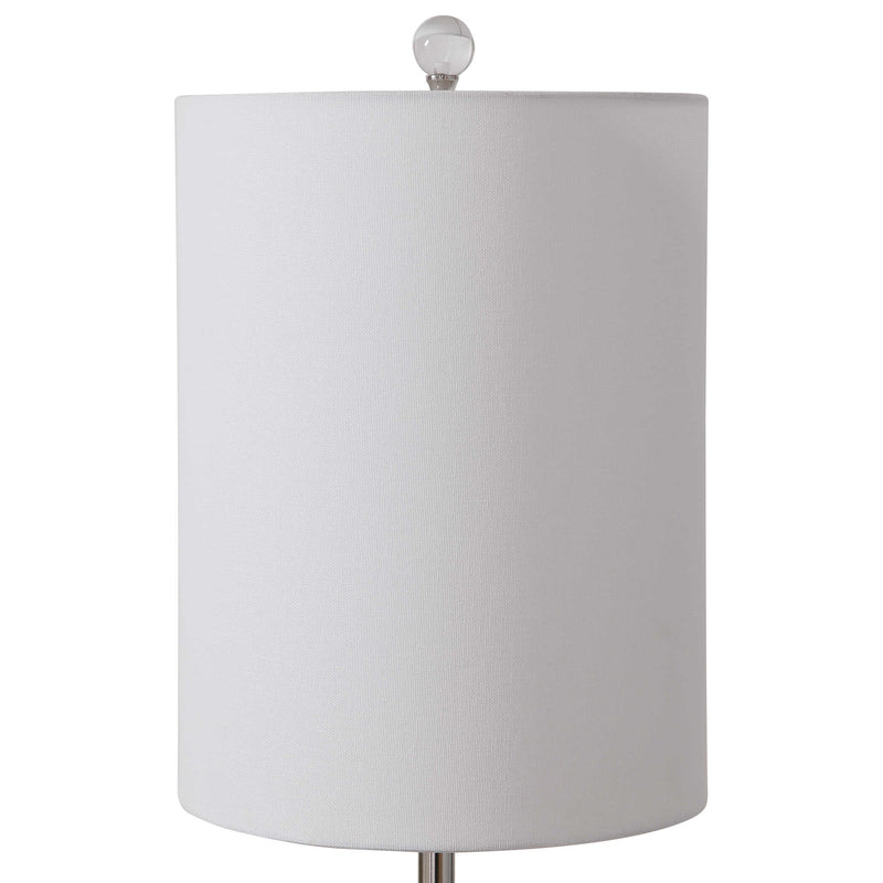 Uttermost Piers Mottled Blue Buffet Lamp