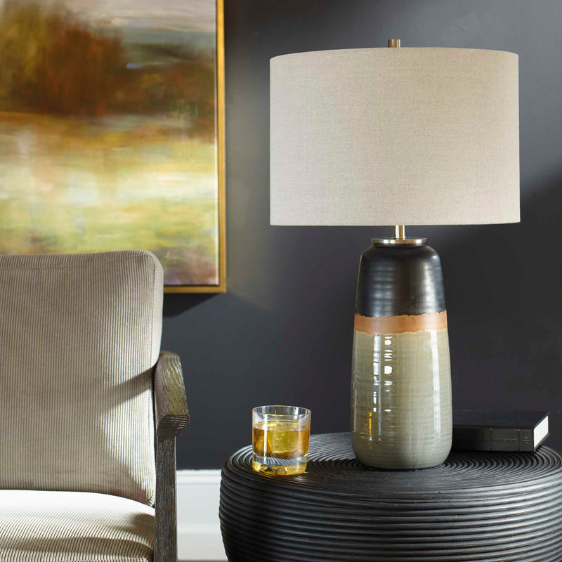 Uttermost Coen Gray Table Lamp