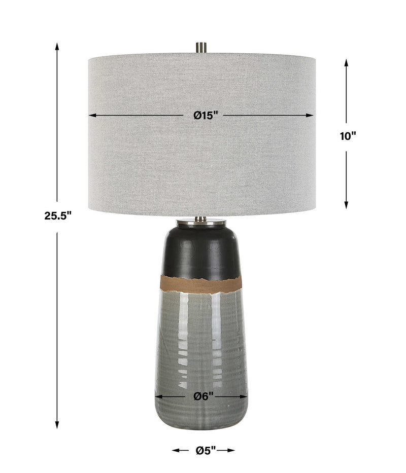 Uttermost Coen Gray Table Lamp