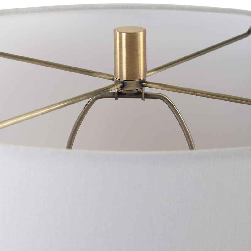 Uttermost Nocturnal Black Table Lamp