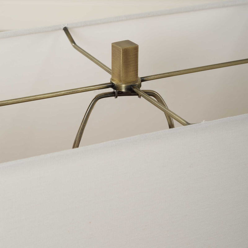 Uttermost Turning Point Travertine Table Lamp