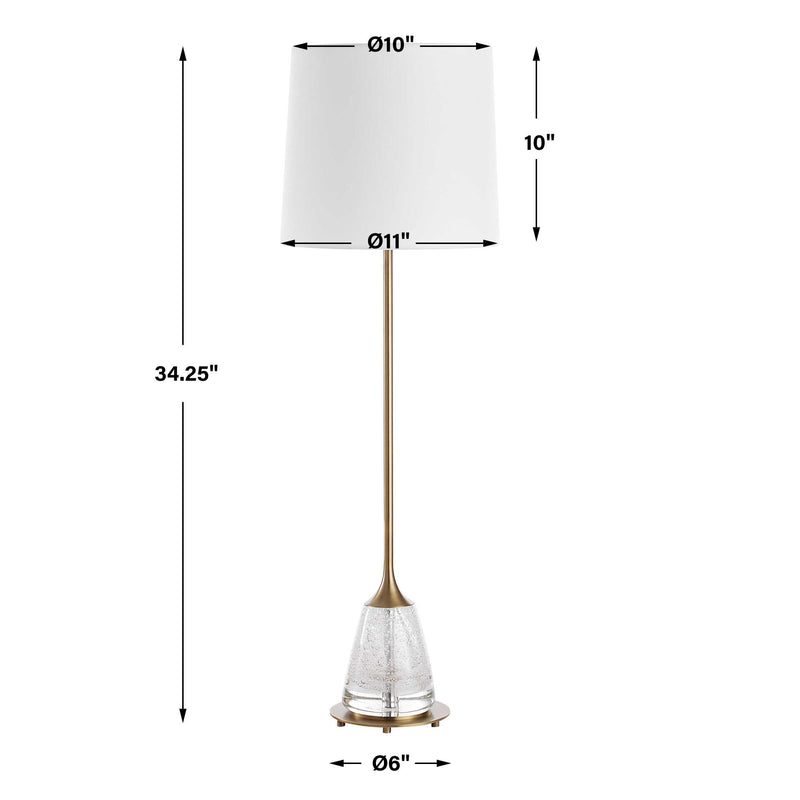 Uttermost Alistair Brass Buffet Lamp