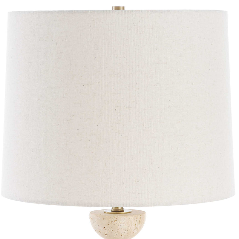 Uttermost Hemisphere Brass Buffet Lamp