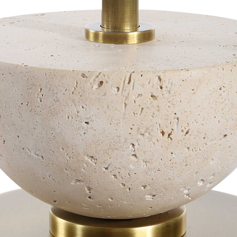 Uttermost Hemisphere Brass Buffet Lamp