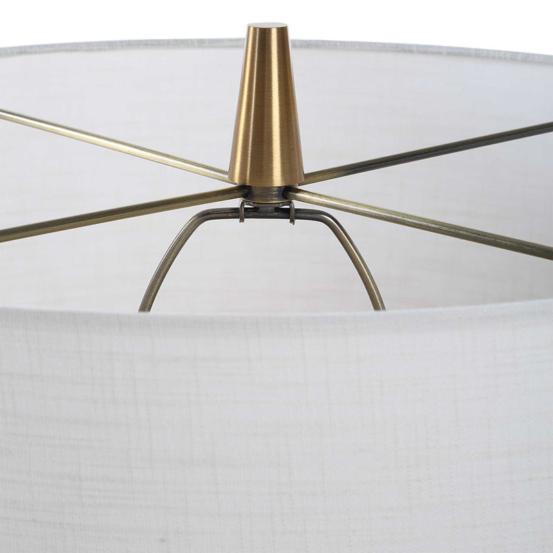 Uttermost Mendell Moss Green Table Lamp