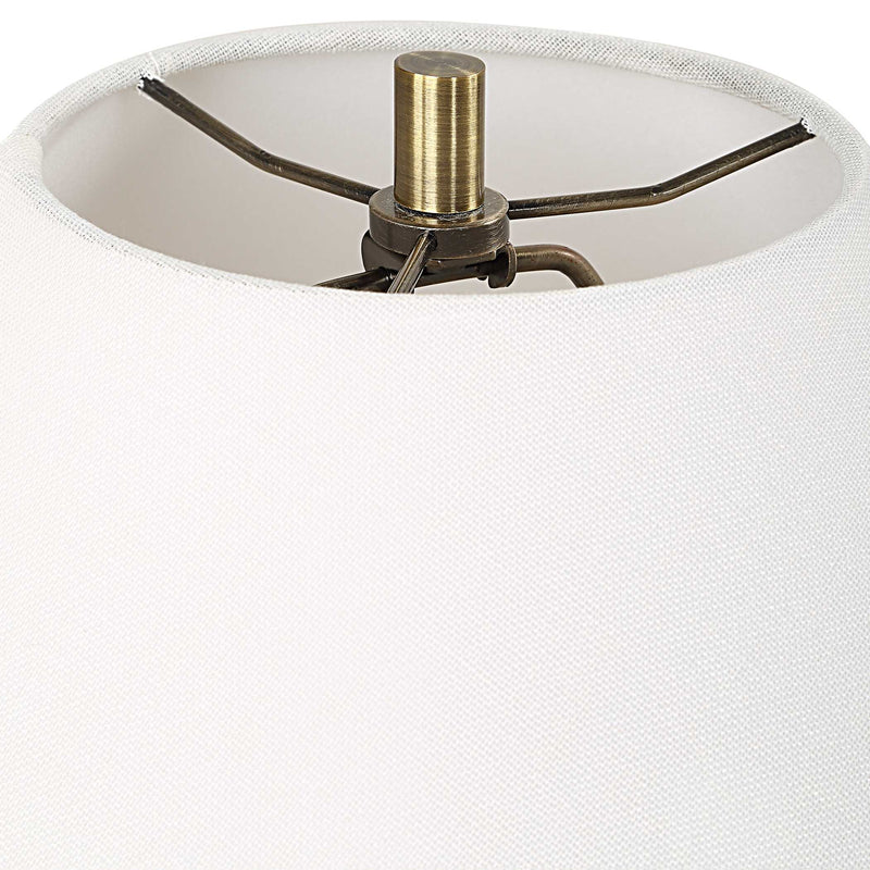 Uttermost Mayetta Deep Blue Table Lamp
