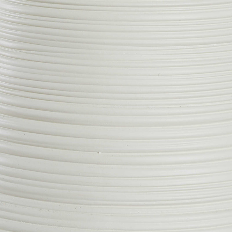 Uttermost Ridgeline Matte White Table Lamp
