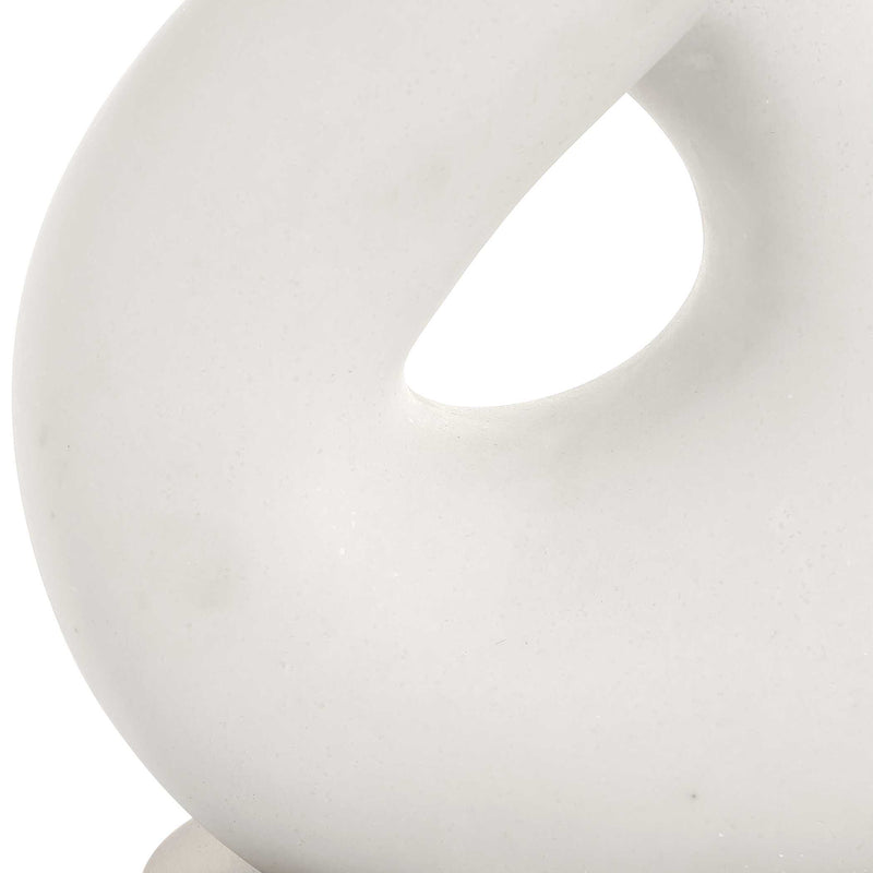 Uttermost Meridian Ivory Stone Table Lamp