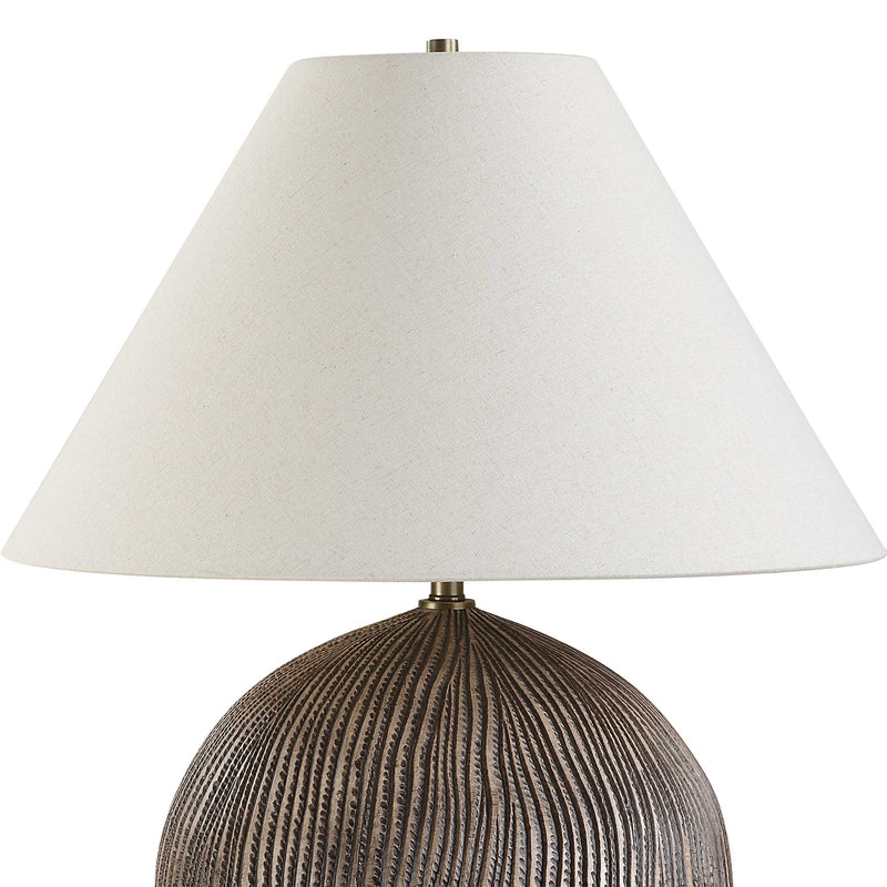 Uttermost Sayre Dark Brown Table Lamp