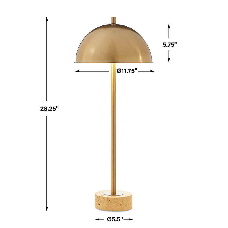 Uttermost Dunham Brass Buffet Lamp