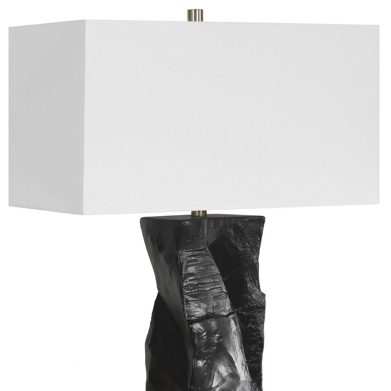 Uttermost Altaria Black Table Lamp