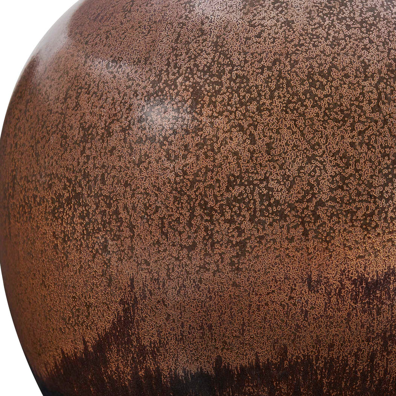 Uttermost Brownell Rust Brown Table Lamp