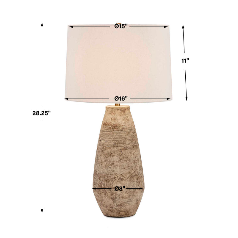 Uttermost Dunford Aged Table Lamp