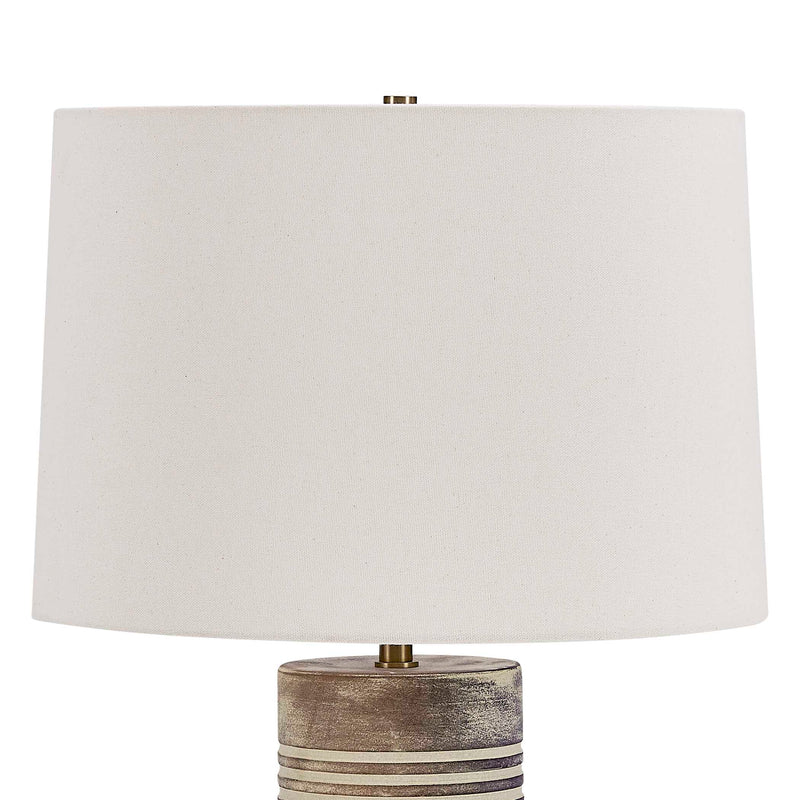 Uttermost Vale Beige Hues Table Lamp