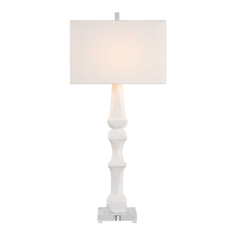Uttermost Mayme White Table Lamp