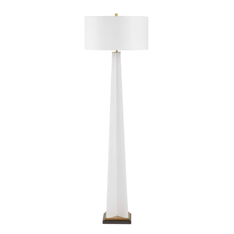 Uttermost Rosin White Floor Lamp