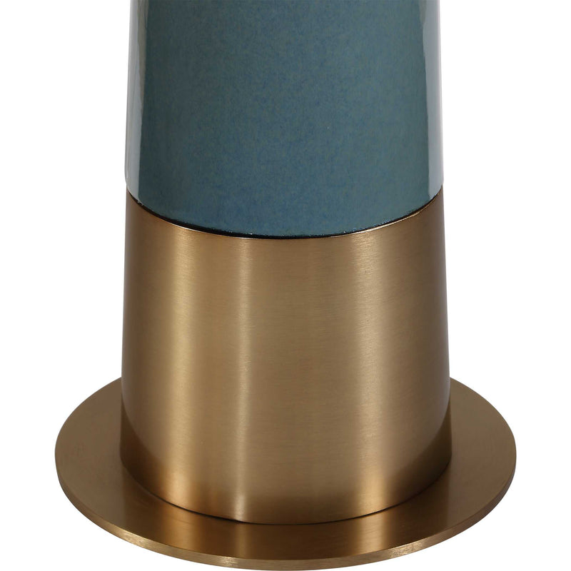 Uttermost Riccardi Blue Floor Lamp