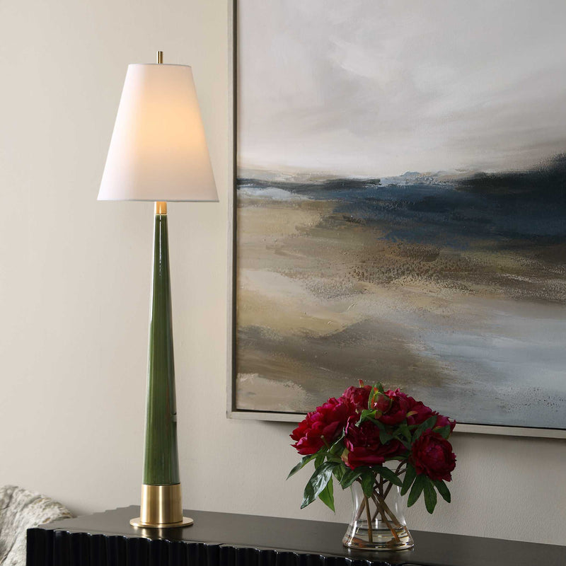 Uttermost Riccardi Moss Table Lamp