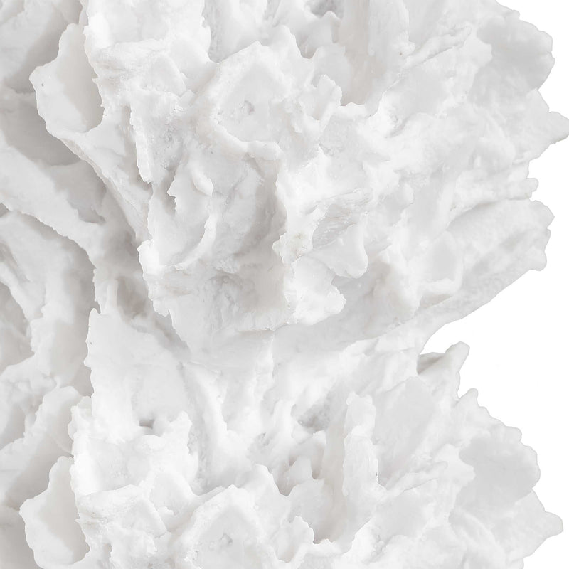 Uttermost Cambre White Coral Table Lamp