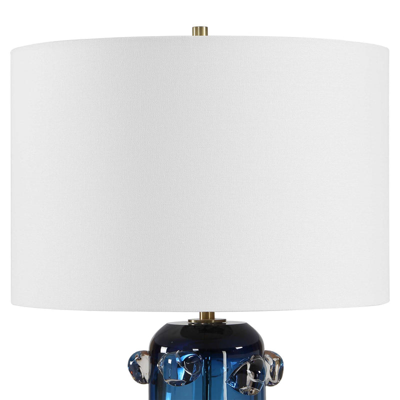 Uttermost Aura Blue Table Lamp