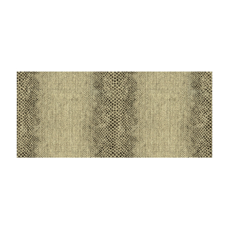 KRAVET COUTURE - LUX LIZARD- ANTHRACITE - Fabric by the Yard ANTHRACITE