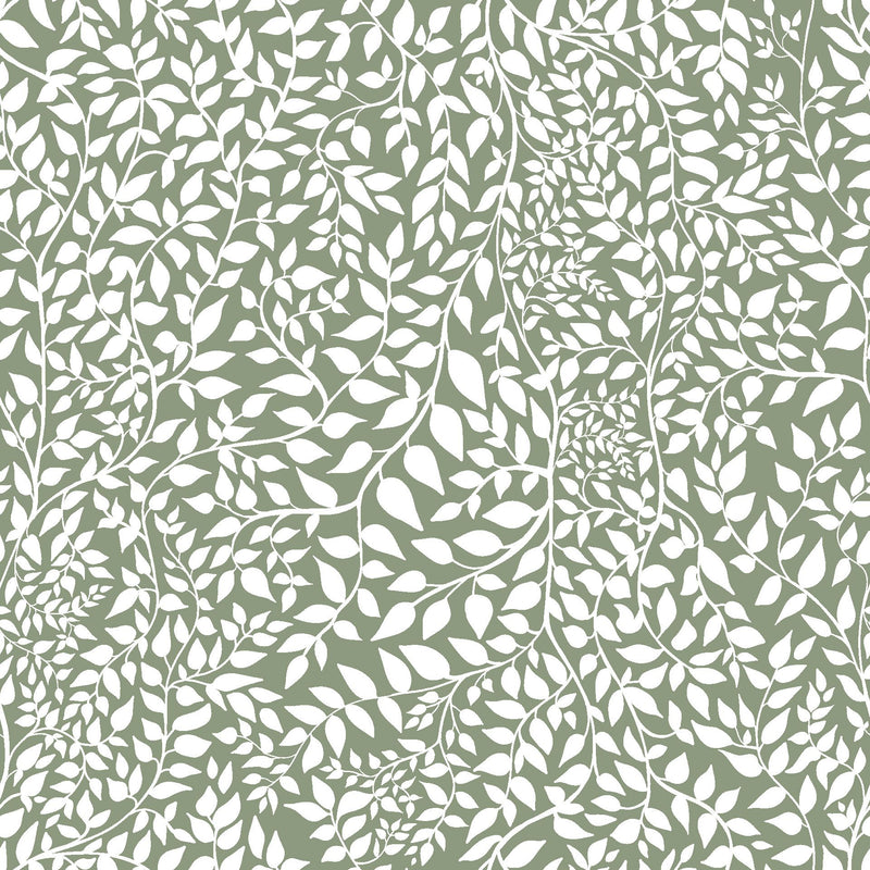 RM Coco - Leafy Reversal - Fabric by the Yard - Samples Available Upon Request