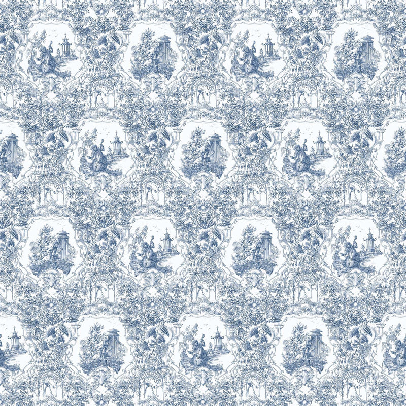 RM Coco - Les Singes Musiciens - Fabric by the Yard - Samples Available Upon Request