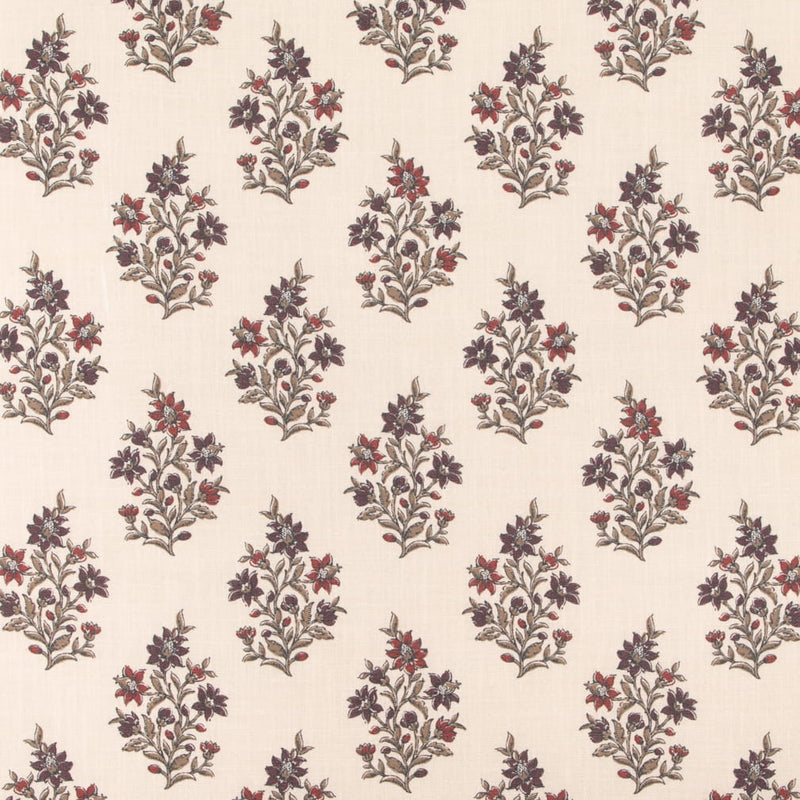 Lillian - Currant - 29 Park - Fabric by the Yard