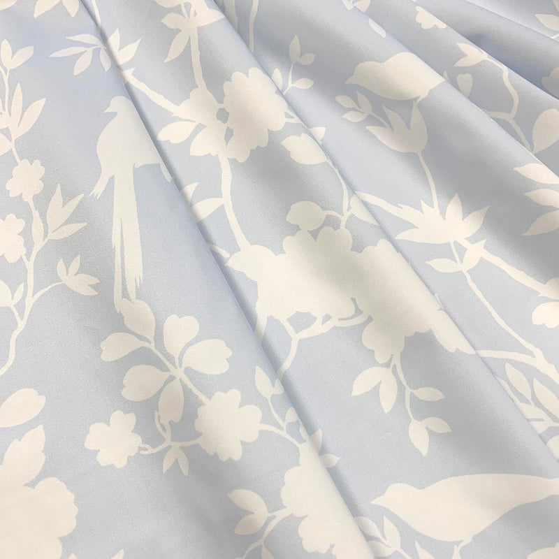 Lillian August BIRDIE - BLUE - Mag Fabrics - Fabric By The Yard