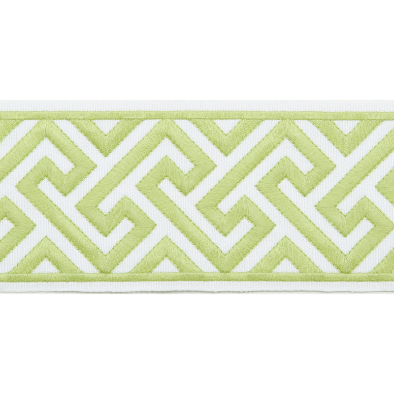 MELROSE EMB TAPE - KEY LIME - Mag Fabrics - Trim By The Yard
