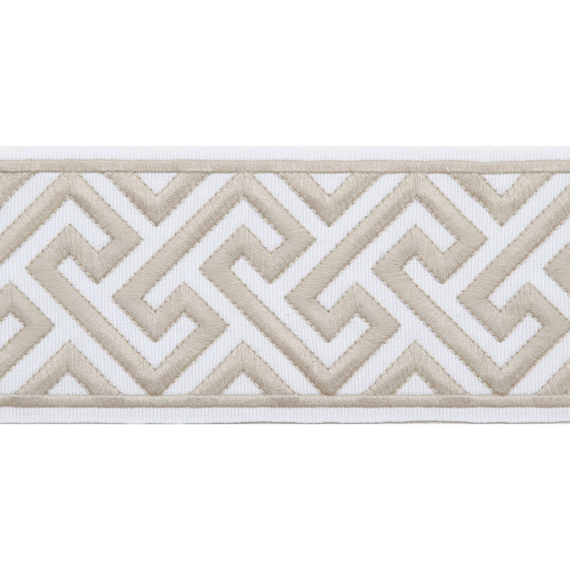 MELROSE EMB TAPE - LINEN - Mag Fabrics - Trim By The Yard