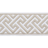 MELROSE EMB TAPE - LINEN - Mag Fabrics - Trim By The Yard