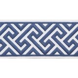 MELROSE EMB TAPE - MARINE - Mag Fabrics - Trim By The Yard