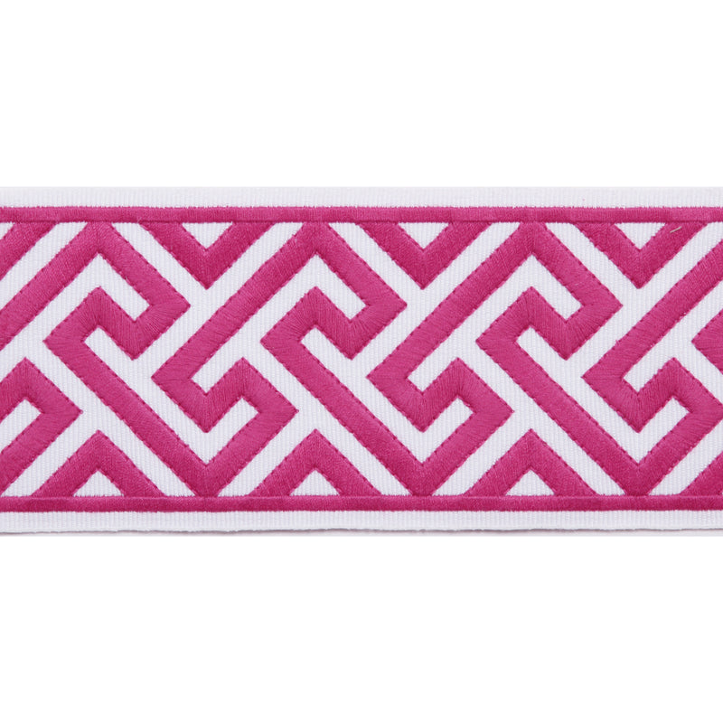 MELROSE EMB TAPE - PEONY - Mag Fabrics - Trim By The Yard
