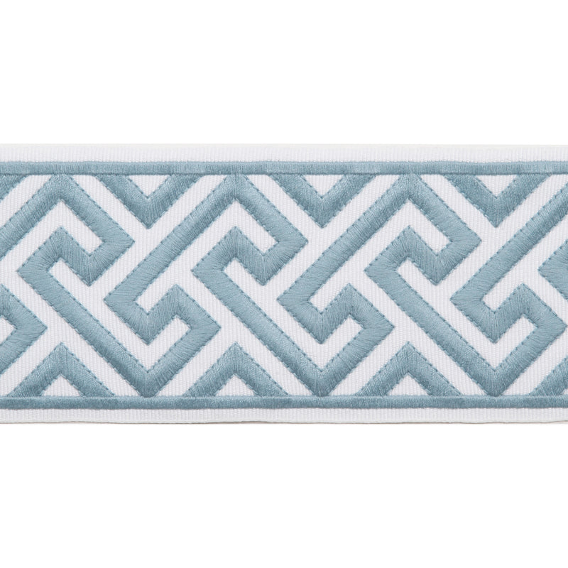 MELROSE EMB TAPE - SKYLIGHT - Mag Fabrics - Trim By The Yard