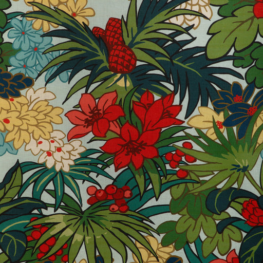 KRAVET BASICS - MILANI- PARROT - Fabric by the Yard PARROT