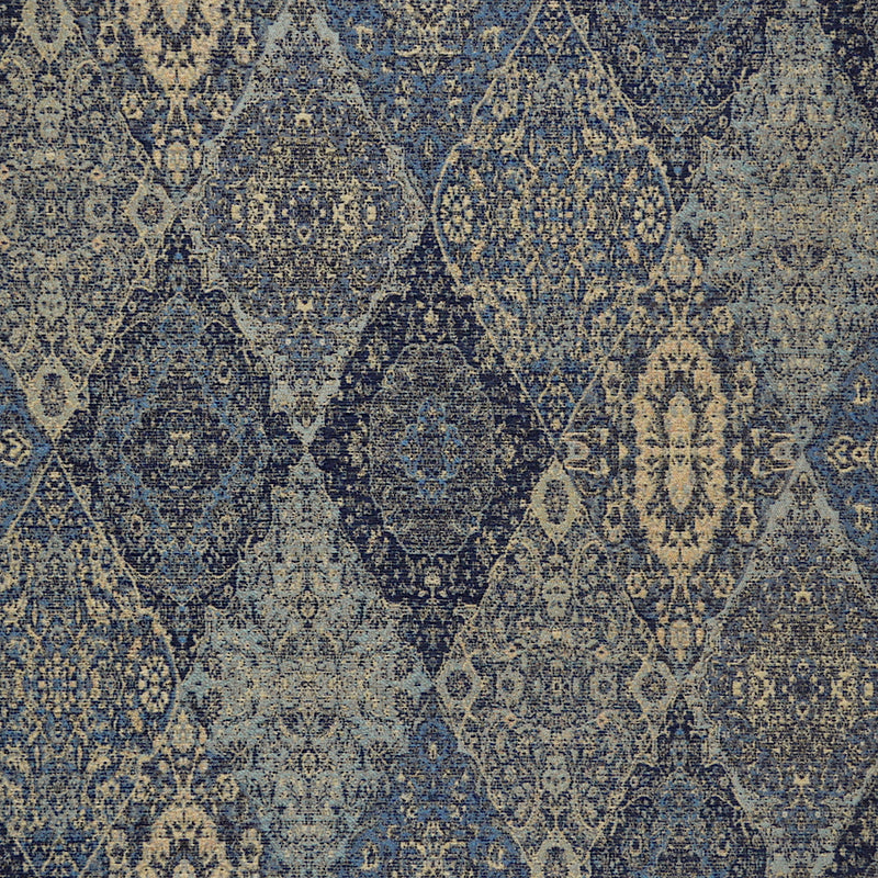 MILTON - BLUE - Mag Fabrics - Fabric By The Yard
