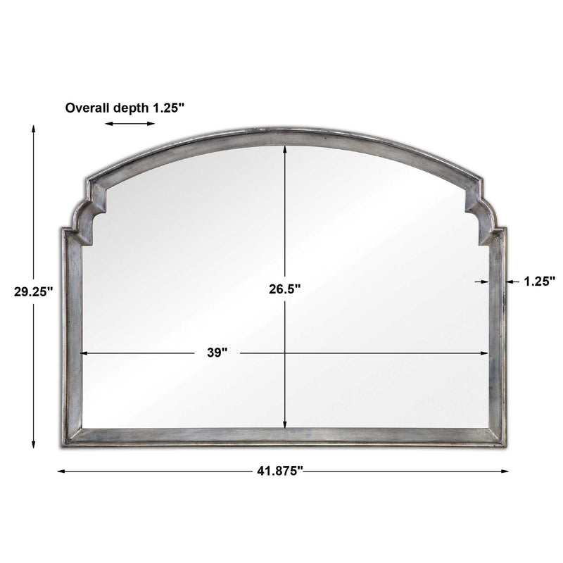 Uttermost Via Della Silver Mirror