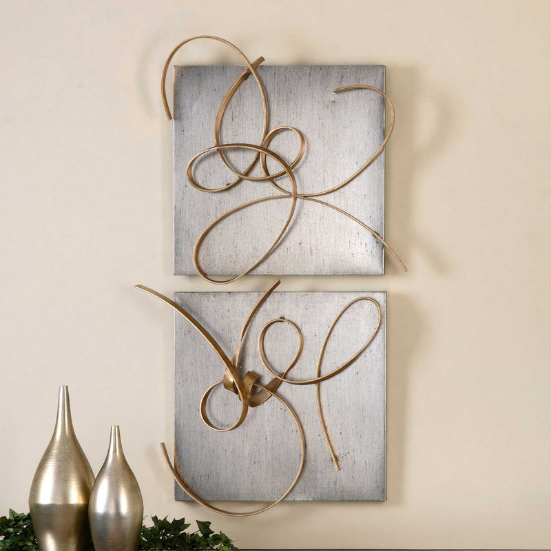 Uttermost Harmony Metal Wall Art Set/2