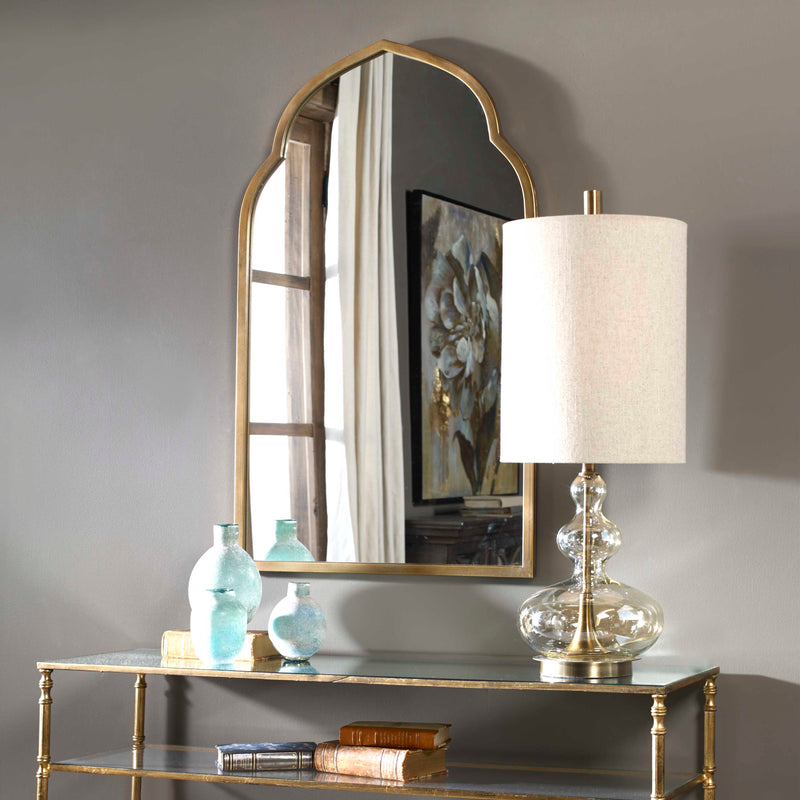 Uttermost Kenitra Gold Arch Mirror