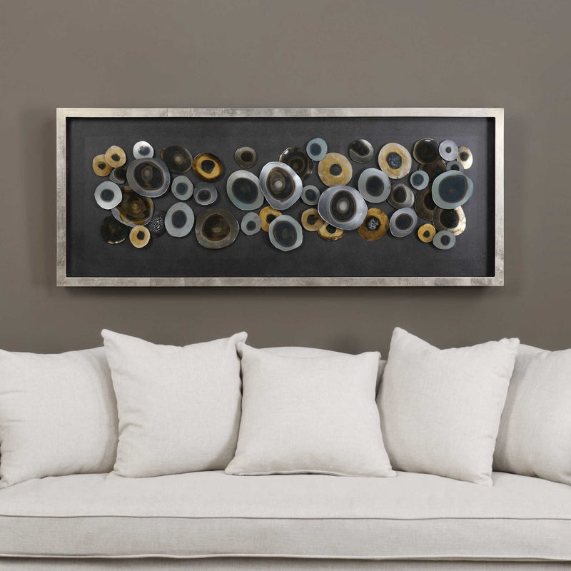 Uttermost Discs Silver Shadow Box