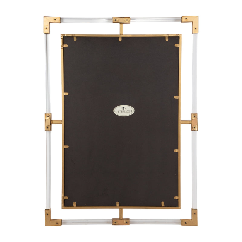 Uttermost Balkan Modern Gold Wall Mirror