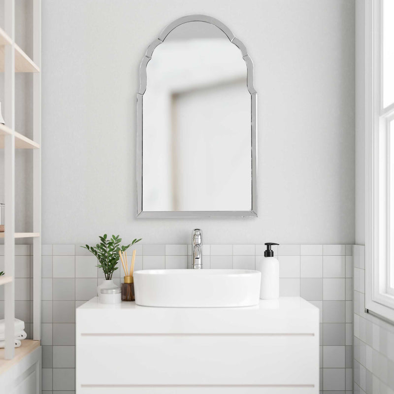 Uttermost Brayden Frameless Arched Mirror