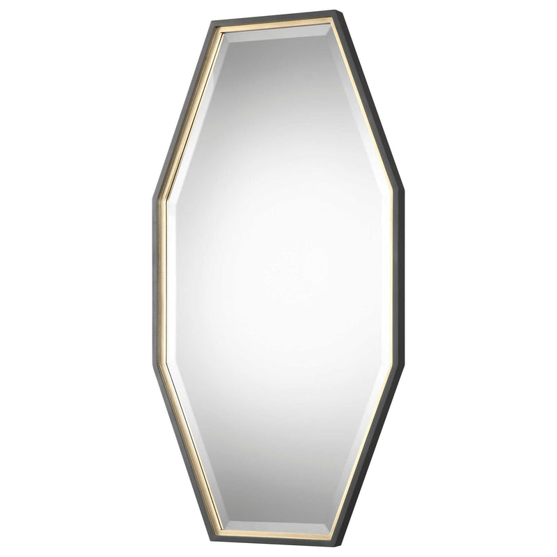 Uttermost Savion Gold Octagon Mirror