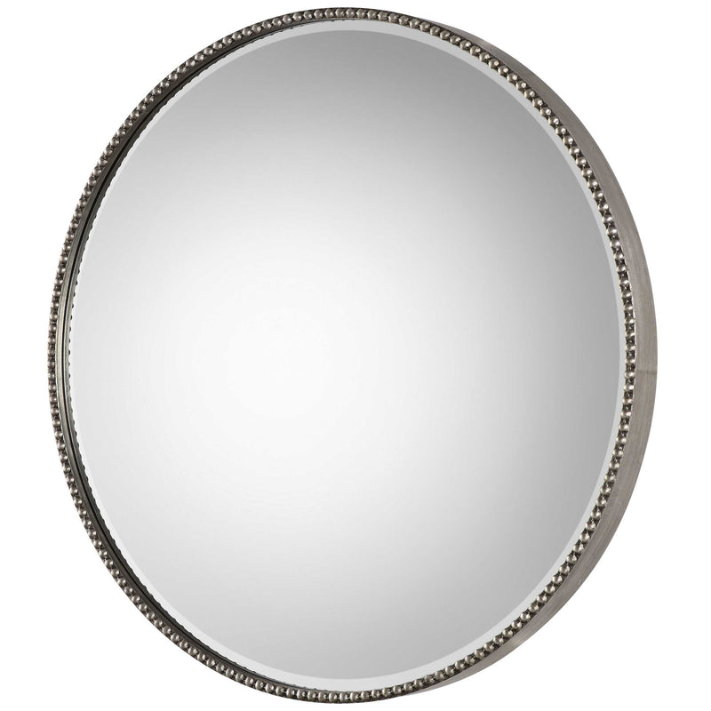 Uttermost Stefania Beaded Round Mirror