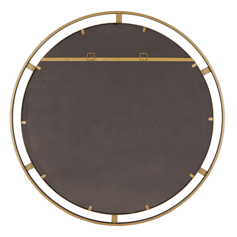 Uttermost Carrizo Bronze Round Mirror