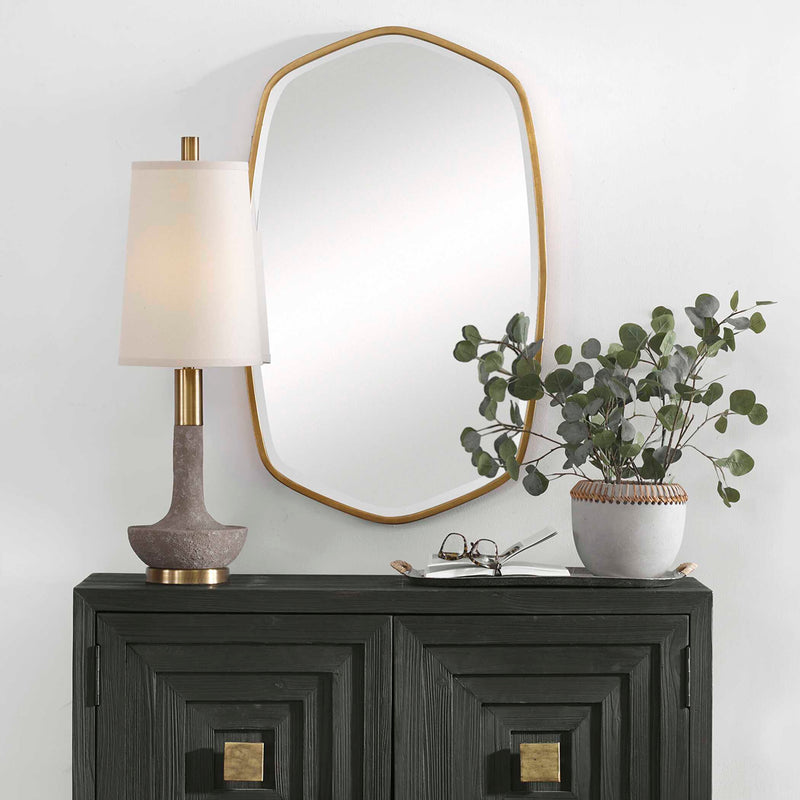 Uttermost Duronia Antiqued Gold Mirror