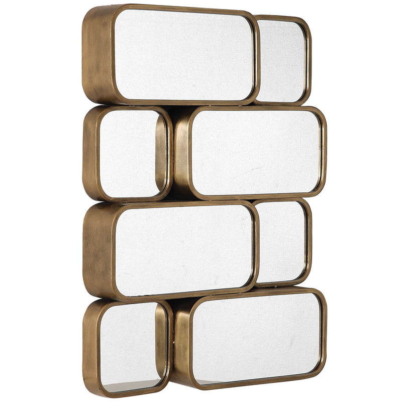 Uttermost Canute Modern Gold Mirror