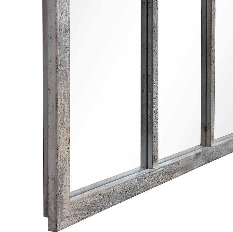 Uttermost Amiel Ivory Arched Mirror